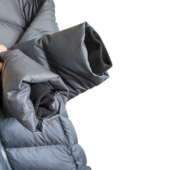 Marmot NEW Montreal 700 Fill Down Puffer Coat Parka Jacket Dark Steel Grey Large - Picture 8 of 14